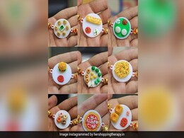 Raksha Bandhan 2021 : इस राखी भाई के हाथ पर बांधिए पिज्जा, बर्गर और डोसा, यहां देखिए लेटेस्ट ट्रेंड की फूड राखियां Raksha Bandhan 2021 : इस राखी भाई के हाथ पर बांधिए पिज्जा, बर्गर और डोसा, यहां देखिए लेटेस्ट ट्रेंड की फूड राखियां