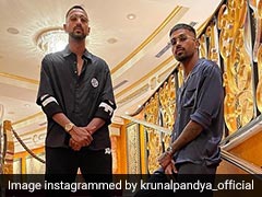 "Elegance Never Goes Out Of Style" For Krunal Pandya And Brother Hardik