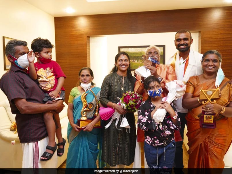 "Let Me Show You...": Bronze Medallist PR Sreejesh Reunites With Family After Tokyo Olympics. See Pics