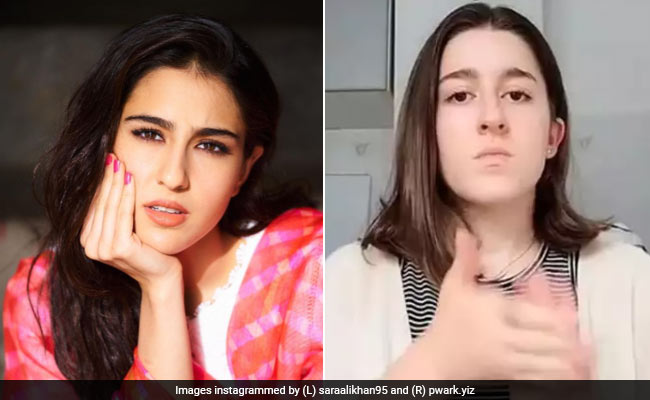 सारा अली खान जैसी दिखने वाली लड़की का Video वायरल, बोलीं- 'हमारी आईब्रोज और नाक...'