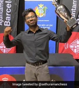 Indian Grandmaster SP Sethuraman Wins Barcelona Open Chess Tournament