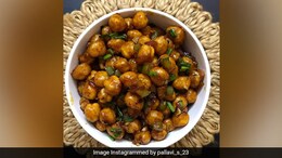 High Protein Snacks: How To Make Crispy Chilli Chana To Pair With Your Tea