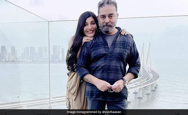Shruti Haasan's Dad Kamal Haasan Is Her "Favourite Human." See Pics