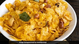 How To Make Crunchy Cornflakes Chivda - A Delicious Tea-Time Snack In Under 10 Minutes