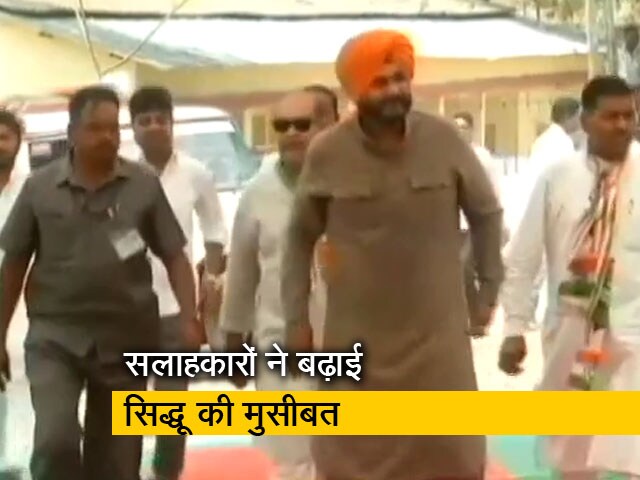 पंजाब में फिर चढ़ा सियासत का पारा, सलाहकारों की बयानबाजी से घिरे नवजोत सिंह सिद्धू