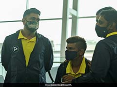 "Get Ready Folks": MS Dhoni, Other CSK Players Depart For Dubai. See Pics
