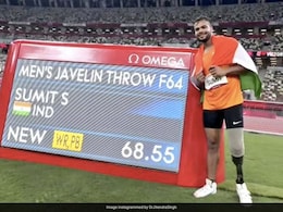 Tokyo Paralympics: Sumit Antil Wins Javelin (F64) Gold, Sets New World Record Tokyo Paralympics: Sumit Antil Wins Javelin (F64) Gold, Sets New World Record