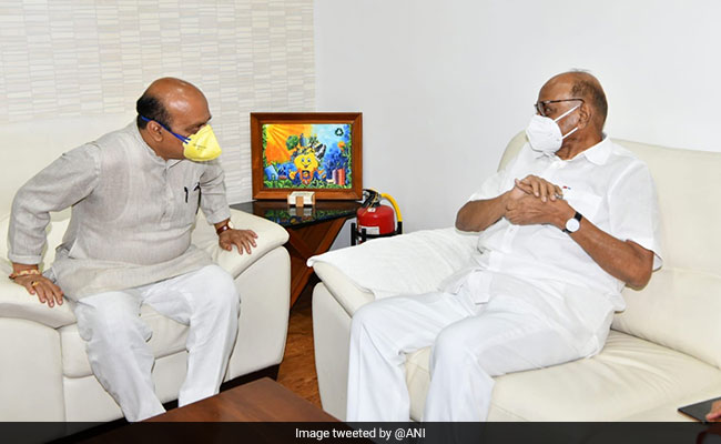 Karnataka Chief Minister Meets Sharad Pawar, Discuss Interstate Water Issues