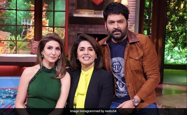 Kapil Sharma's New Guests Are Neetu And Riddhima Kapoor. See Pics