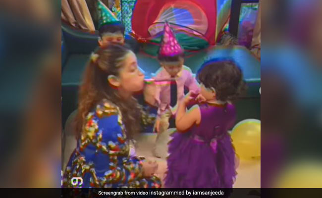 Sanjeeda Shaikh Had This Much Fun At Little Daughter Ayra's 2nd Birthday Party