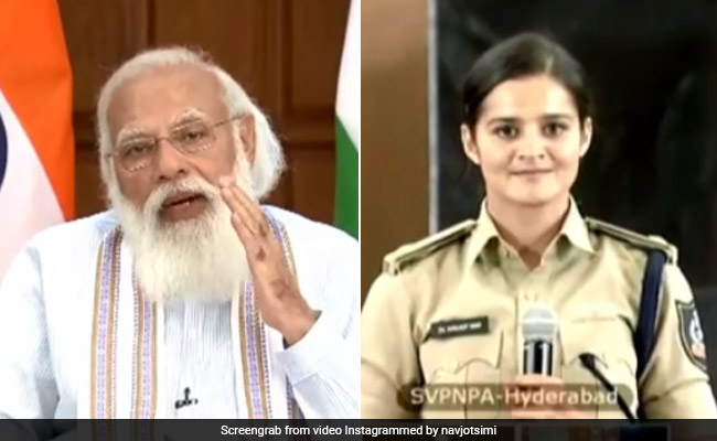 Watch: PM Modi's Question Had This Dentist-Turned-Cop In Splits