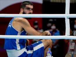 Tokyo Olympics: French Boxer Stages Ringside Sit-In Protest After Olympic "Injustice" Tokyo Olympics: French Boxer Stages Ringside Sit-In Protest After Olympic "Injustice"