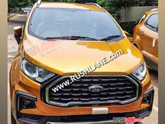 Ford Ecosport Facelift Spotted Testing