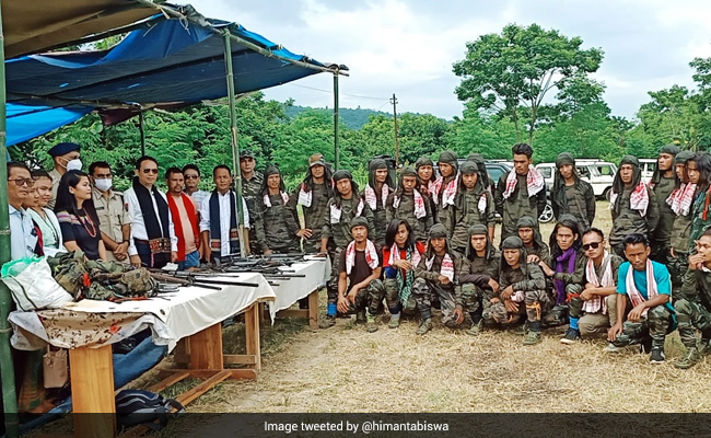 Last Remaining KNLA Insurgents Surrender In Assam: Himanta Biswa Sarma