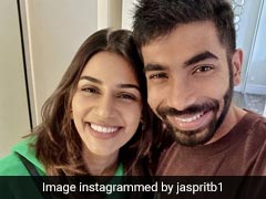 Jasprit Bumrah, Wife Sanjana Ganesan All Smiles In This Beautiful Pic