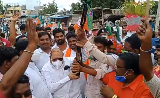 Celebratory Firing At BJP's Jan Ashirwad Rally In Karnataka, 4 Arrested
