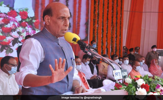 Defence Minister Rajnath Singh Launches Rs 1,710 Crore Projects In Lucknow