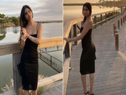 Sunsets Look Even Better When Suhana Khan's Little Black Dress Features In Them Sunsets Look Even Better When Suhana Khan's Little Black Dress Features In Them