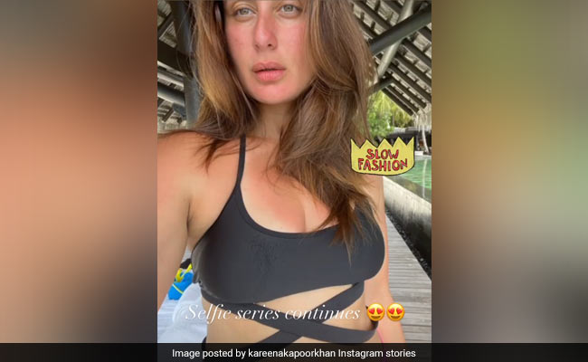 Kareena Kapoor Is Logging Her Maldives Vacation, Selfie By Selfie