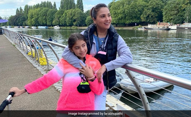 Lara Dutta's Vacation Essentials Include Daughter Saira And "The Photographer." Guess Who