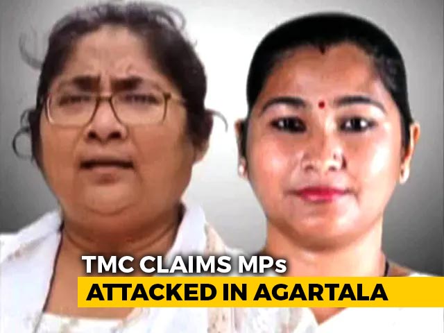 2 Trinamool MPs Claim They Were Attacked In Tripura, Aide Injured