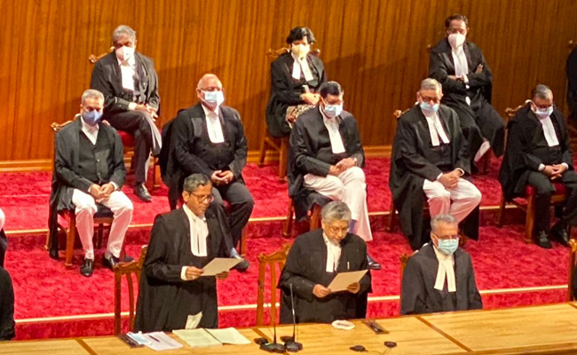 In A First, 9 Supreme Court Judges Take Oath In One Go