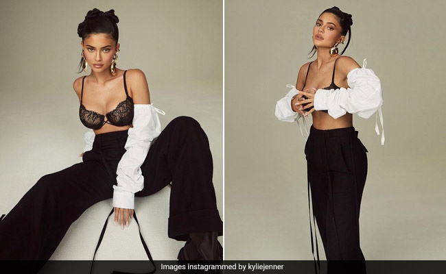 Only Kylie Jenner Can Give A Basic Casual Outfit Her Daringly Chic Twist To It