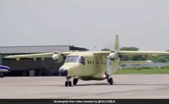 "Made In India" Civil Aircraft Succesfully Carries Out Ground Run