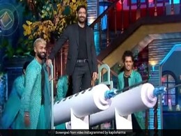 The Kapil Sharma Show: अजय देवगन ने तोप पर सवार हो शो में ली शानदार इंट्री, Video ने मचाई धूम The Kapil Sharma Show: अजय देवगन ने तोप पर सवार हो शो में ली शानदार इंट्री, Video ने मचाई धूम