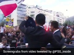 Watch: Fans Go Wild As PSG President Presents Lionel Messi In Paris