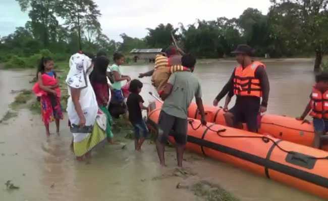 2 Dead, 3.63 Lakh Affected As Assam Flood Situation Worsens