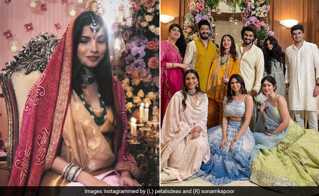 Antara Motiwala Was A Delightfully Stylish New Mom-To-Be In Her Mustard Ensembles For Her <i>Godh Bharai</i>