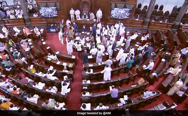 Rajya Sabha Adjourned Again Amid Opposition Protests