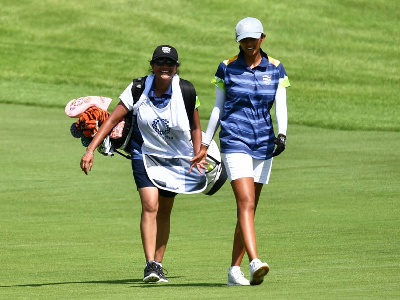 "Wanted Her To Be A Part": Aditi Ashok To NDTV On Having Her Mom As Caddie