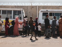 "Please Let Us On The Bus": Heartbreak On Kabul Airport Convoy