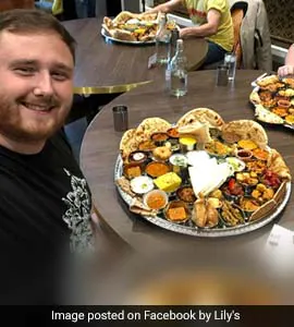 Indian Eatery In England Challenges Guests To Finish 7Kg Thali In 1 Hr