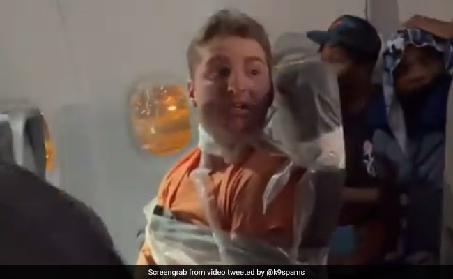 Video: US Man, Accused Of Groping, Assaulting Flight Crew, Taped To Seat