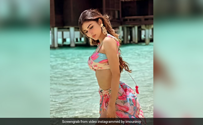 A Glimpse Of Mouni Roy's "Happy Days," Sorry "Beach Days"