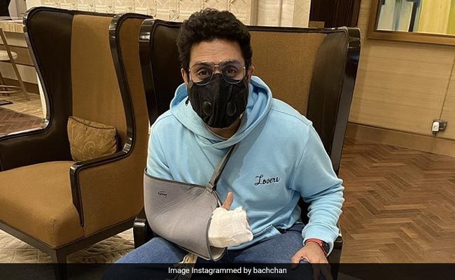 Abhishek Bachchan Has "One Hand Totally Out Of Action" But Manages Cool Shoes And Tweets