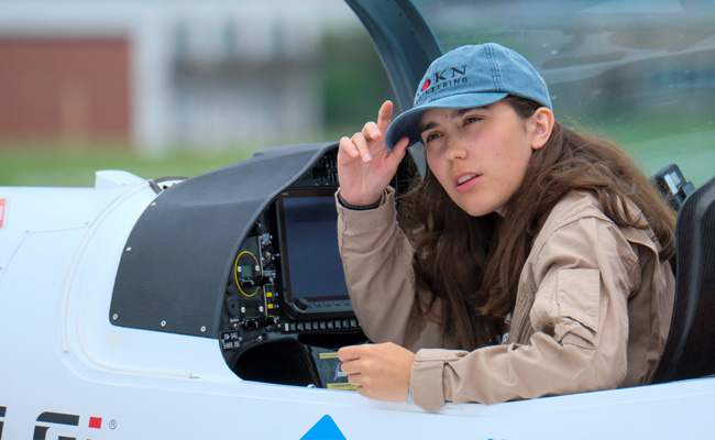 Teenager Takes To The Skies On Round-The-World Record Bid