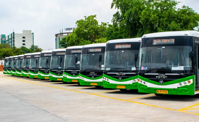 Delhi Metro Electric Feeder Bus Service: Pick Up & Drop Bus ...