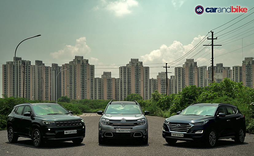 Citroen C5 Aircross vs Jeep Compass vs Hyundai Tucson Comparison Review