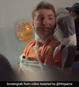 Video: US Man, Accused Of Groping, Assaulting Flight Crew, Taped To Seat
