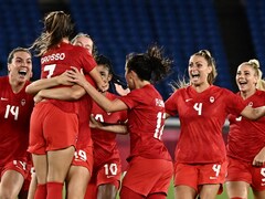 Canada Edge Sweden On Penalties To Win Olympic Women's Football Gold