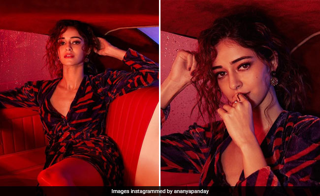 Ananya Panday Is A Feisty Jungle Queen On Our Style Radar In A Zebra Printed Dress