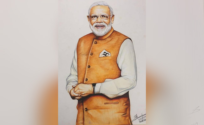 PM Modi Praises Bengaluru Student For His Paintings, Concern For Public Health