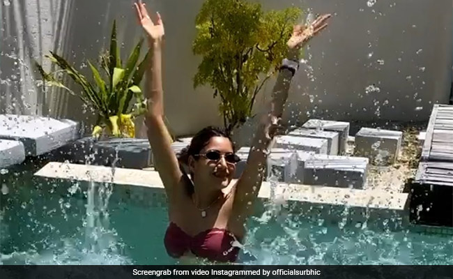 Video: Surbhi Chandna ने पूल में मचाया धमाल, सेलेब्स भी उनकी अदाओं के हुए दीवाने Video: Surbhi Chandna ने पूल में मचाया धमाल, सेलेब्स भी उनकी अदाओं के हुए दीवाने