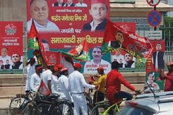 Poll Bugle Sounded In UP As BJP, Samajwadi Party Begin 2022 Campaign Poll Bugle Sounded In UP As BJP, Samajwadi Party Begin 2022 Campaign