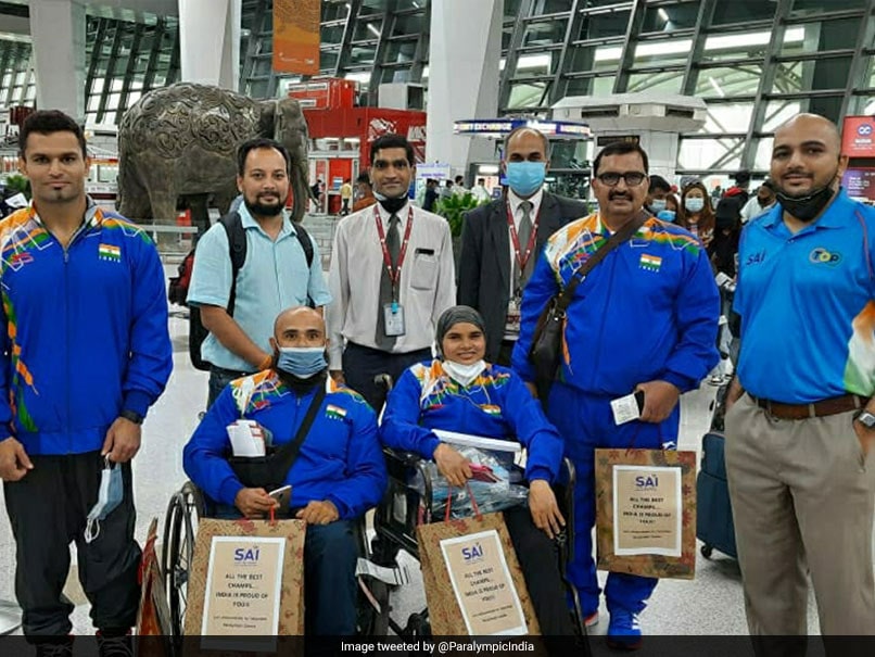 Paralympics: Indian Powerlifters Depart For Tokyo With Eye On Medal Paralympics: Indian Powerlifters Depart For Tokyo With Eye On Medal