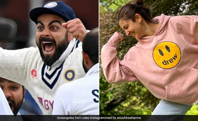 भारत की शानदार जीत के बाद उत्साहित हुईं अनुष्का शर्मा, जीत का ऐसे मनाया जश्न  